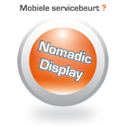 Nomadic display mobiele servicebeurt
